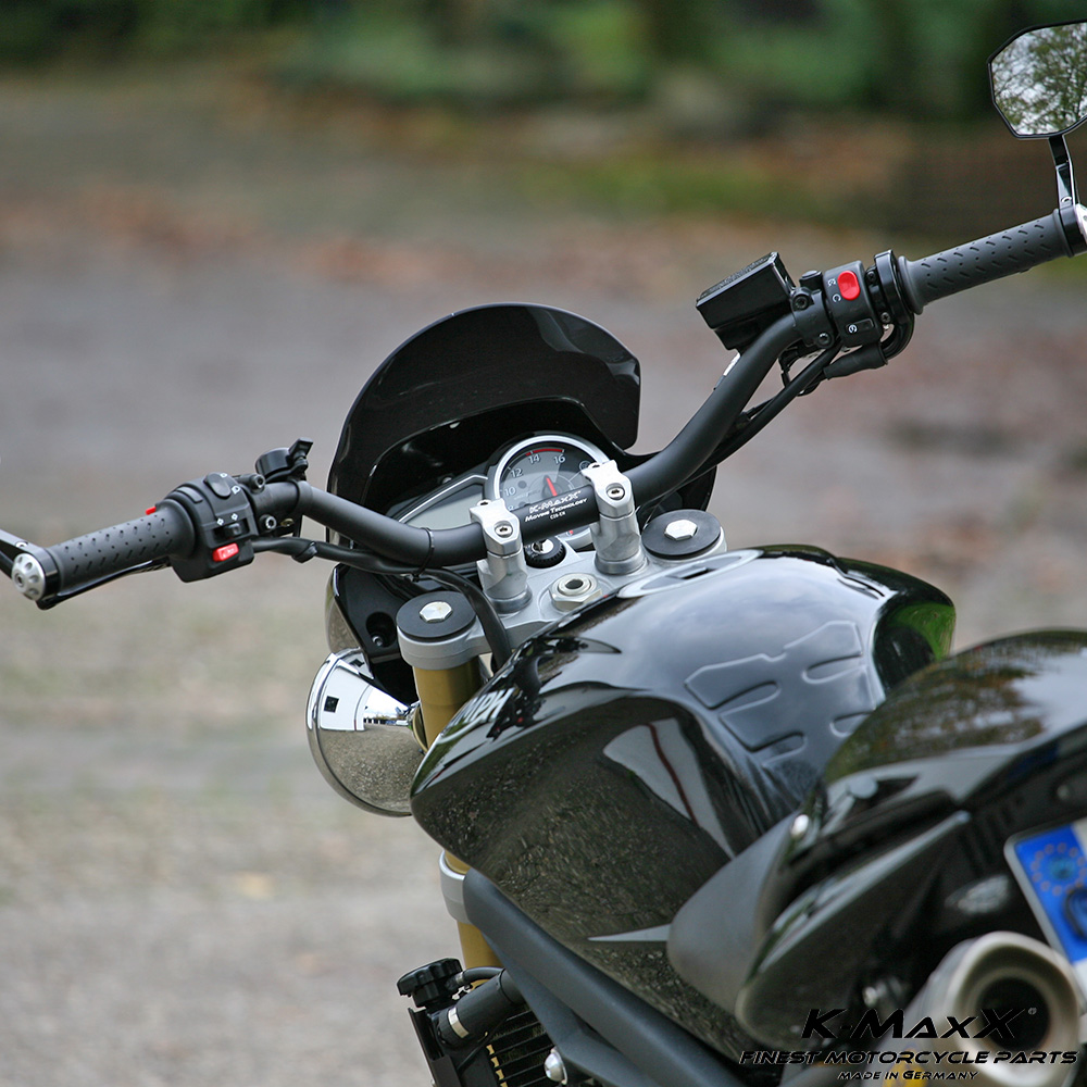 ABM Superbike Lenker Streetbar Alu titan 0230 22,2 mm Motorradlenker 817 mm 