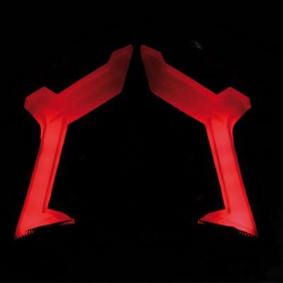 LED Rücklicht Heckleuchte Schwarz Kawasaki Ninja 650 Z 900