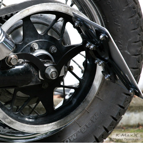 Suzuki LS 650 Savage seitlicher Kennzeichenhalter Suzuki LS 650 Savage seitlicher Kennzeichenhalter