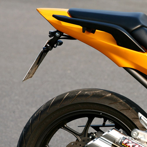 Honda NC 700 Kennzeichenhalter inkl. Rücklicht und Blinker Honda NC 700 Kennzeichenhalter inkl. Rücklicht und Blinker