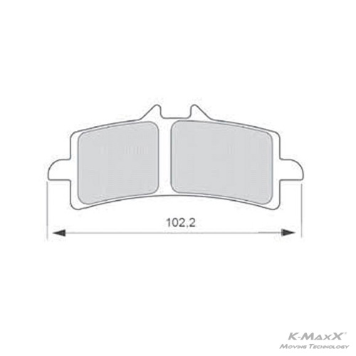 Bremsbelag Z04-497 Bremsbelag Z04-497